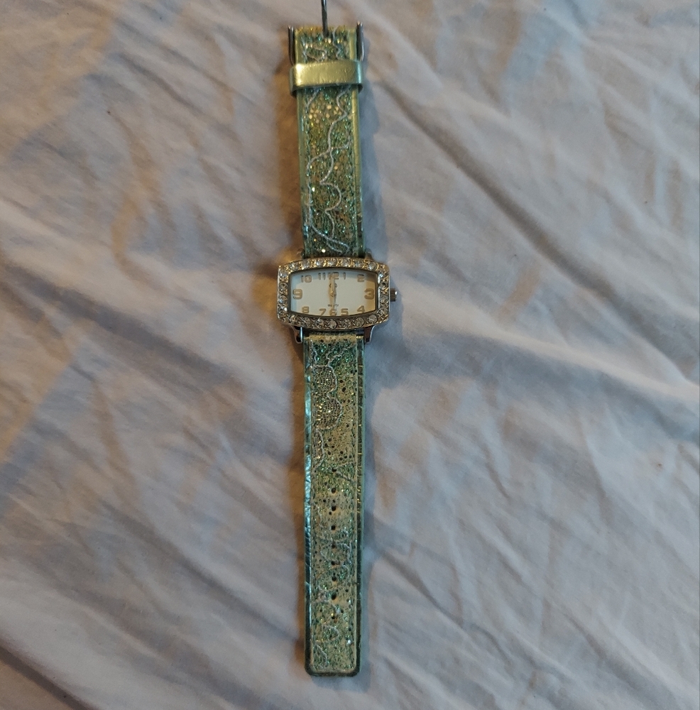 Vintage green watch